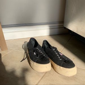 platform Superga - Size 39 1/2 eu and 8.5 usaw